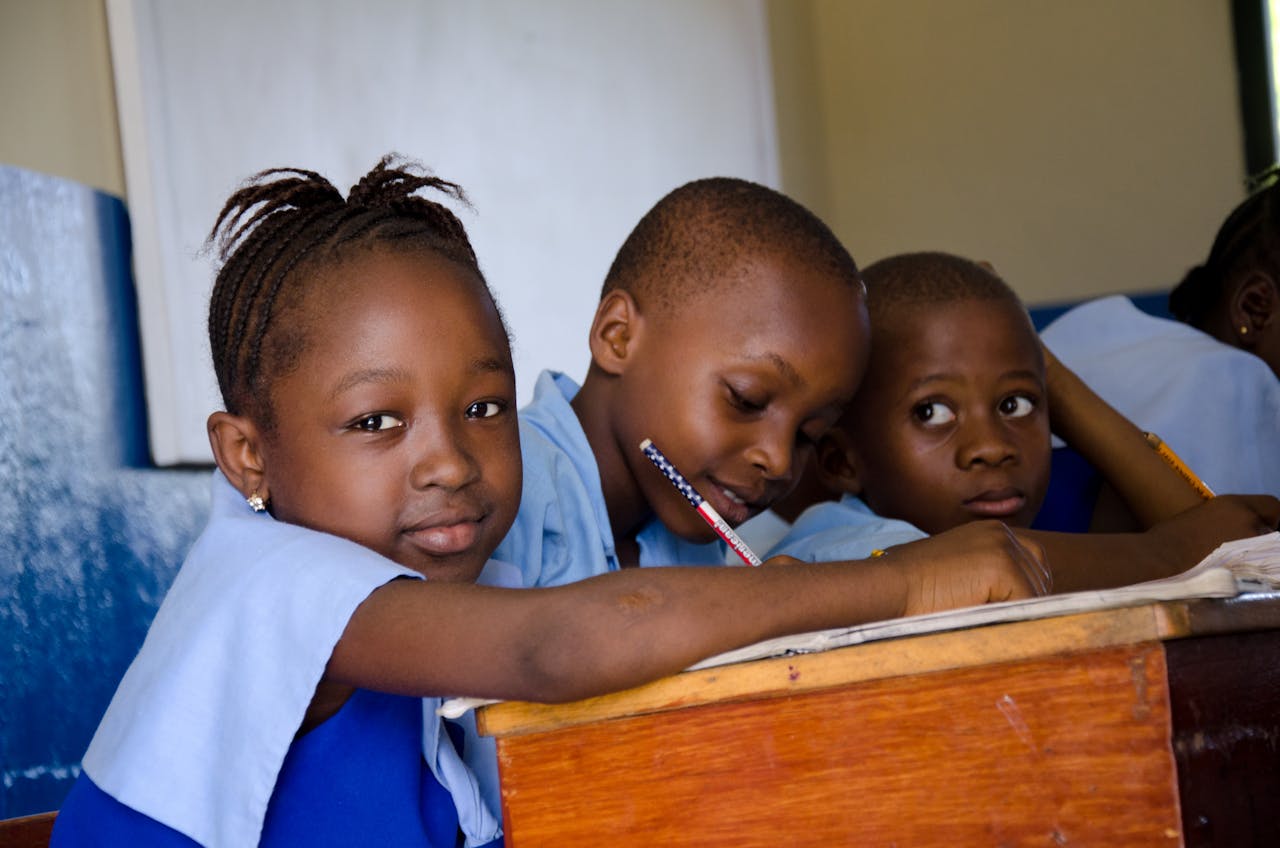 Kinderen op school in Afrika - SOS Kinderdorpen