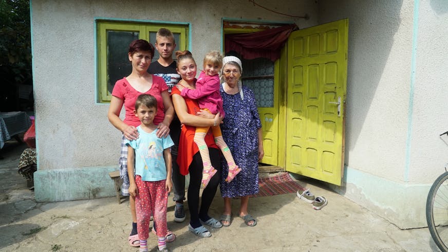 Roemenië Familie versterkend programma- de familie van Maria