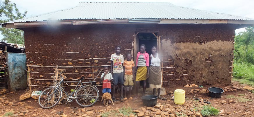 Kenia Familieversterkend programma - familie voor hun huis