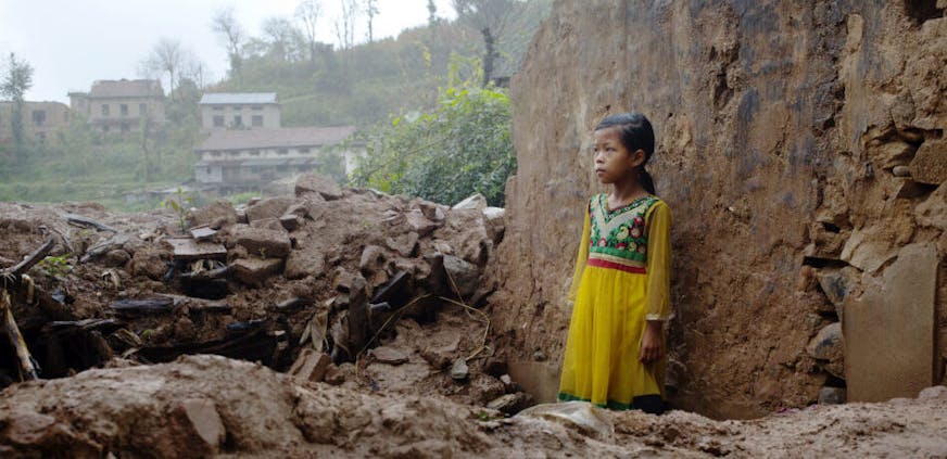 Nepal families versterken kind alleen een onveilige omgeving