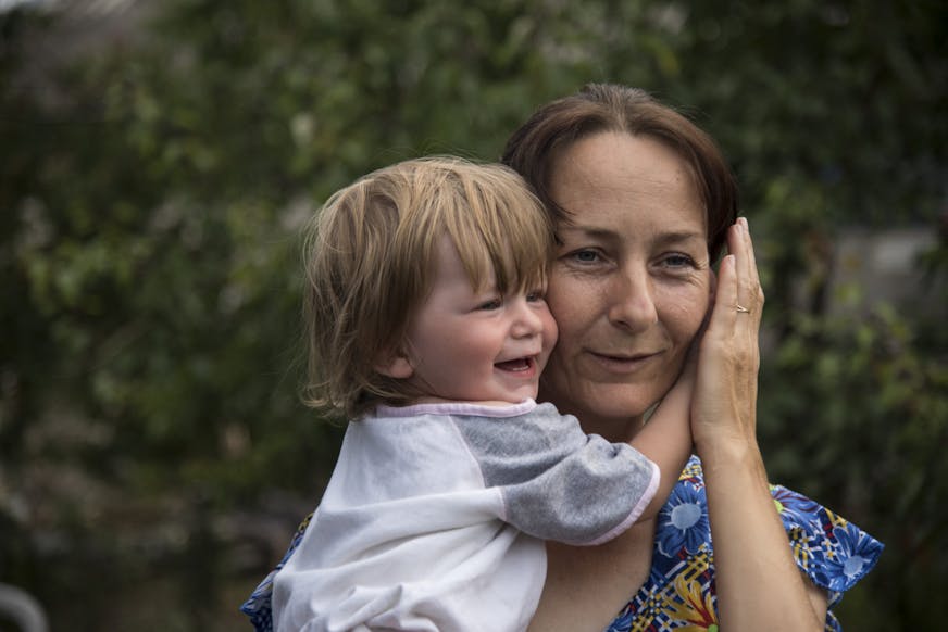 DRA Oekraine moeder en zoon