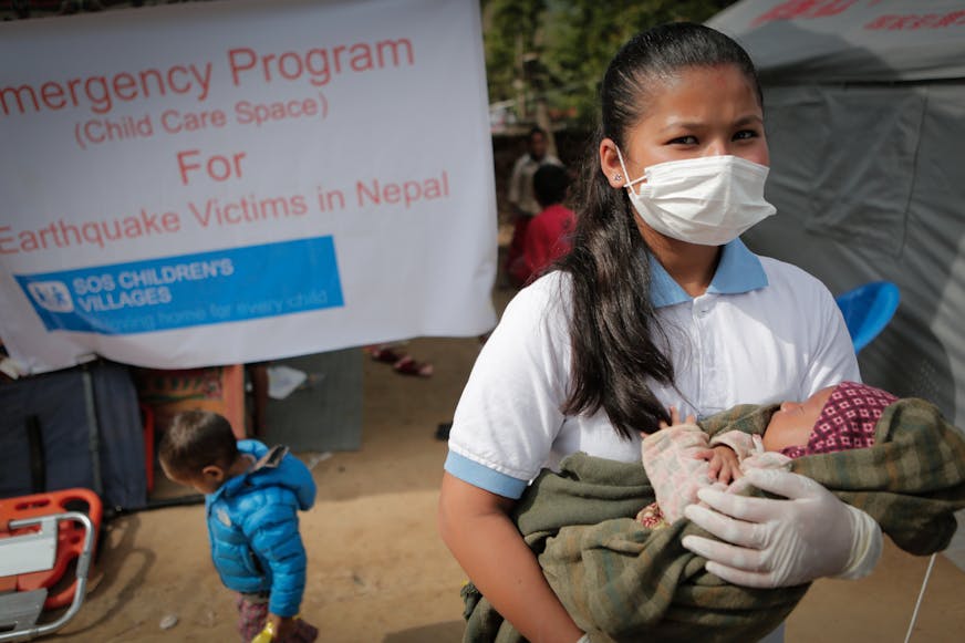 Noodhulp natuurramp Nepal