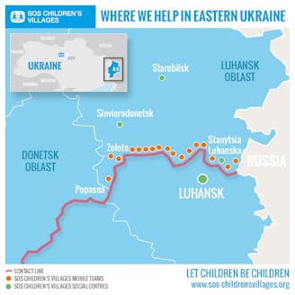 SOS Kinderdorpen in Oekraïne