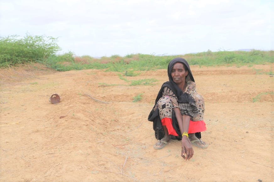 Timiro rust op haar land