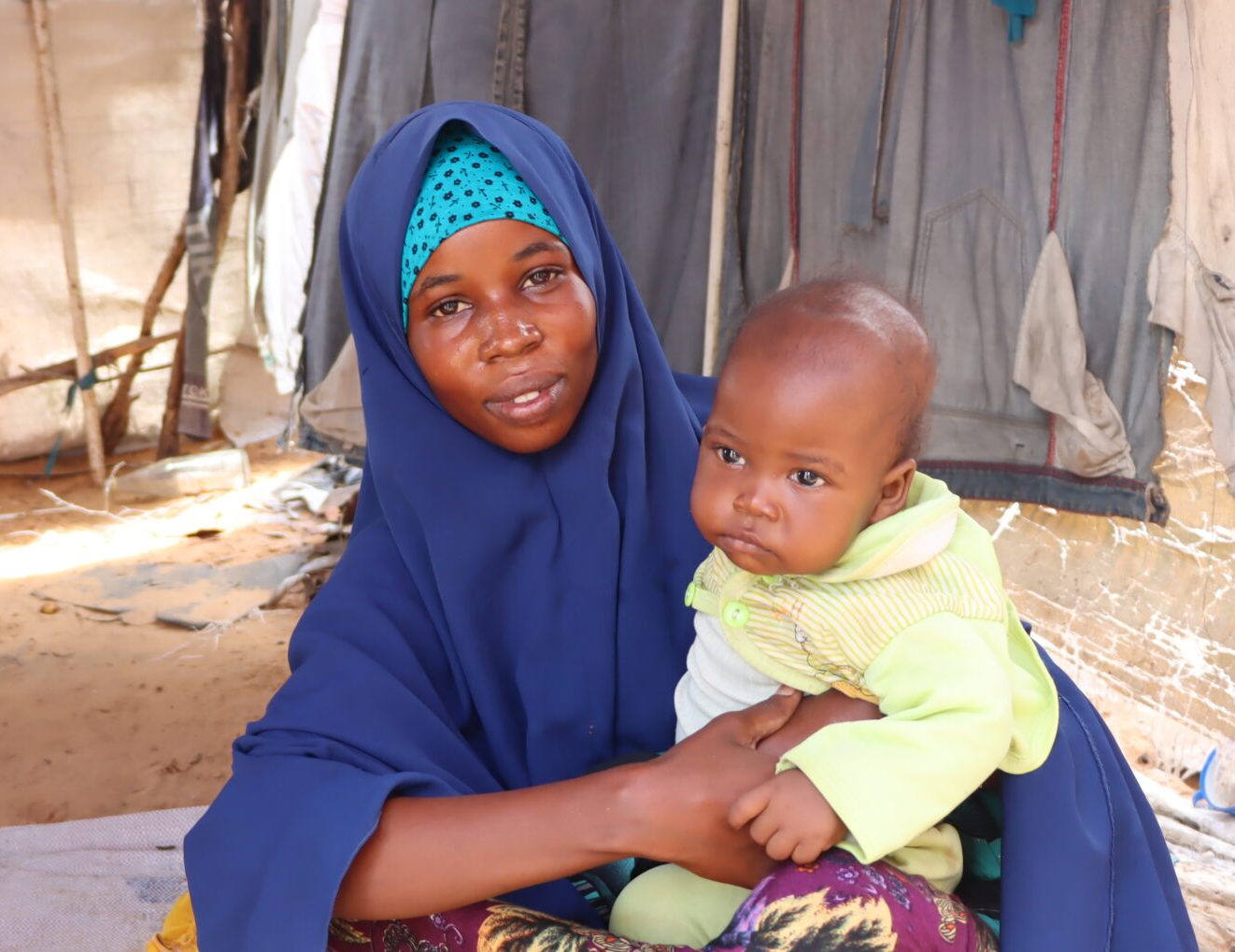 Klimaatvluchteling Amino uit Somalie