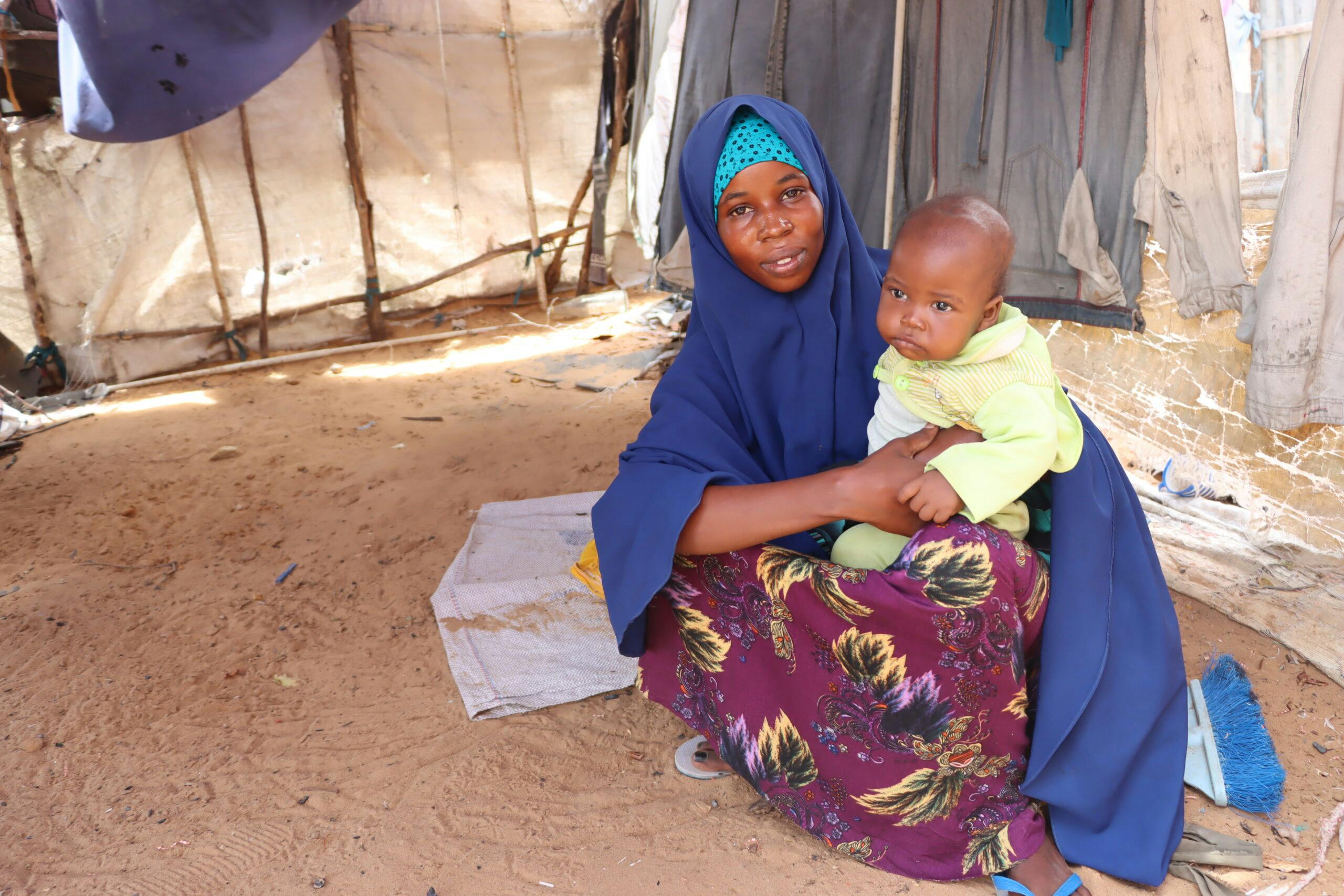 Klimaatvluchteling Amino uit Somalie