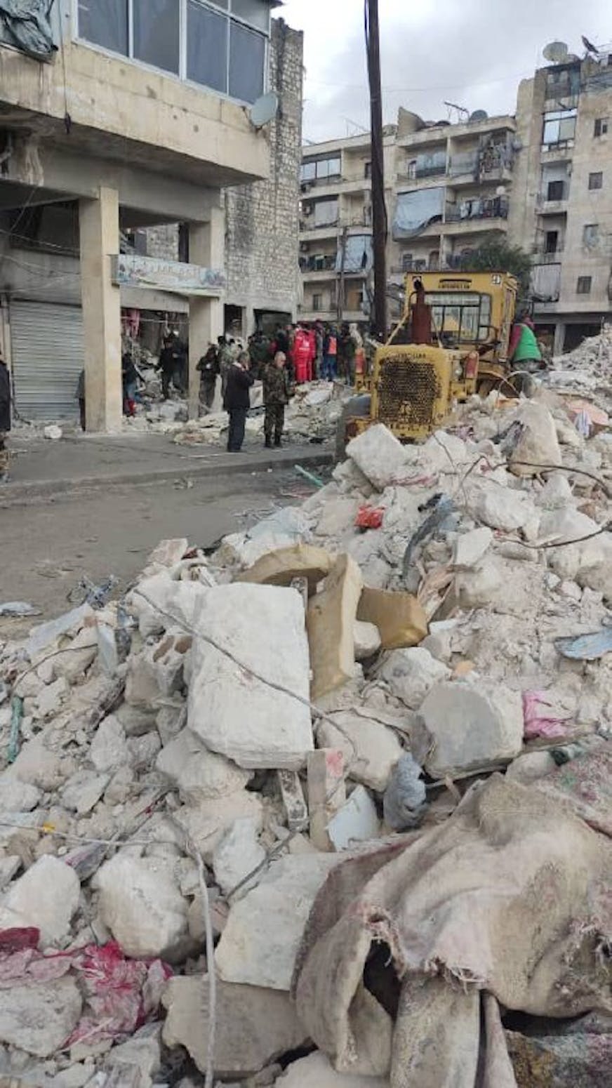 Aleppo getroffen door aardbeving