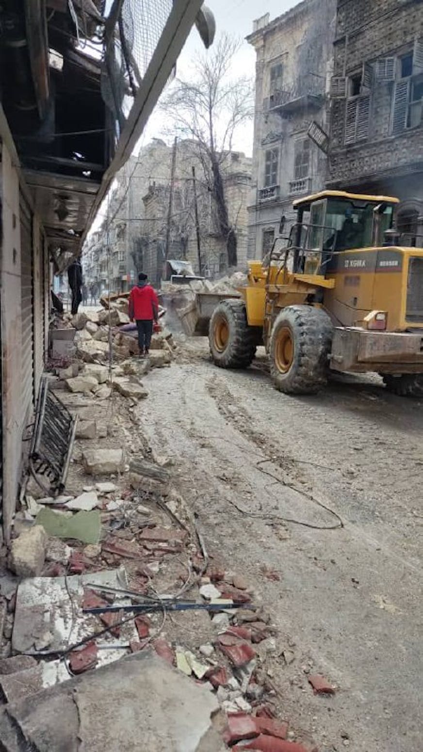 Aleppo getroffen door zware aardbeving