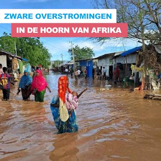 Overstromingen in de Hoorn van Afrika