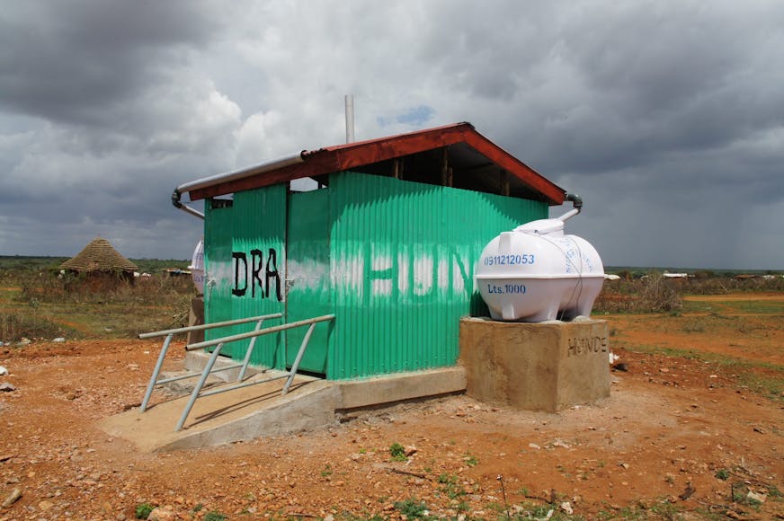 Latrine in Ethiopie