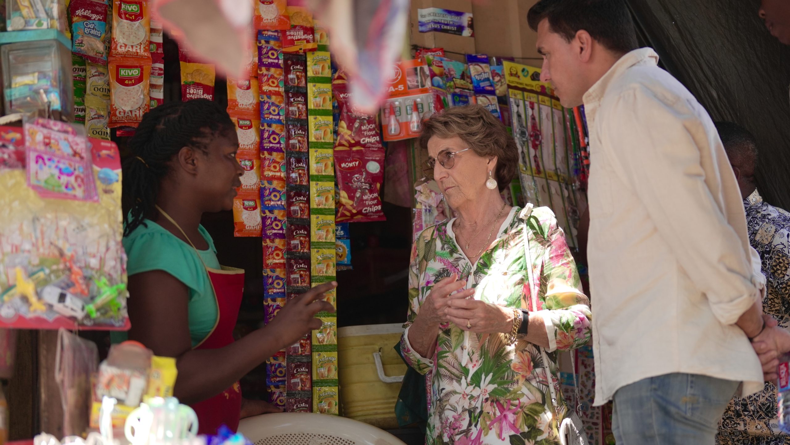 Jan en Margriet op werkbezoek