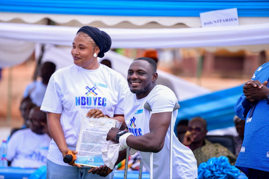 Deelnemer en coach NBU - NBU YEC programma, Ghana