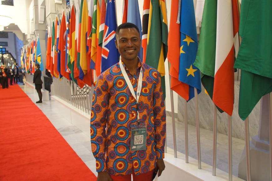 Wisdom op de wereldwijde conferentie tegen kinderarbeid