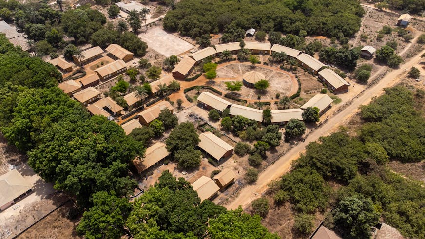 Het trainingscentrum Canchungo is inmiddels een echte communityhub waar de hele gemeenschap van profiteert.