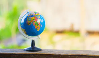 kleine wereldbol